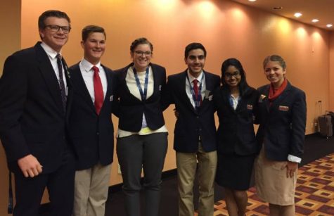 Subha Ravichandran with her fellow BPA state officers
